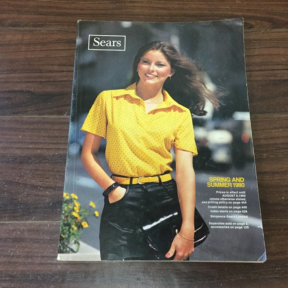 1980 Sears Spring and Summer Catalog Canada - Picture 1 of 12